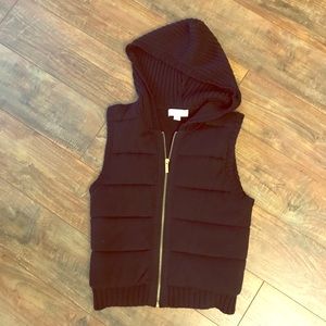 Michael Kors Black Sweater Vest